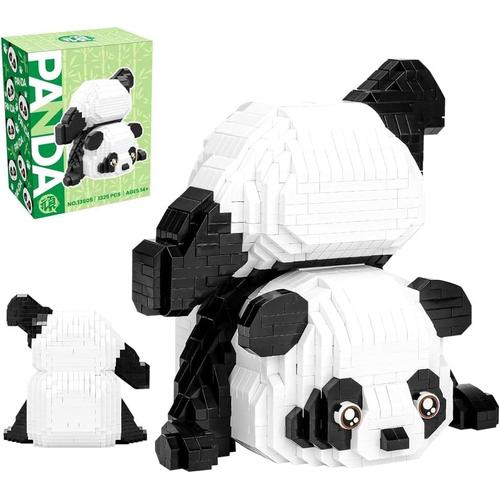 Panda Micro Blocs De Construction, Panda Micro Blocs De Constructio-1325 Pièces, Jouet De Construction Pour Adultes, Filles Garçons À Partir De 14ans Et Plus, Idée Cadeau(Réutilisables)