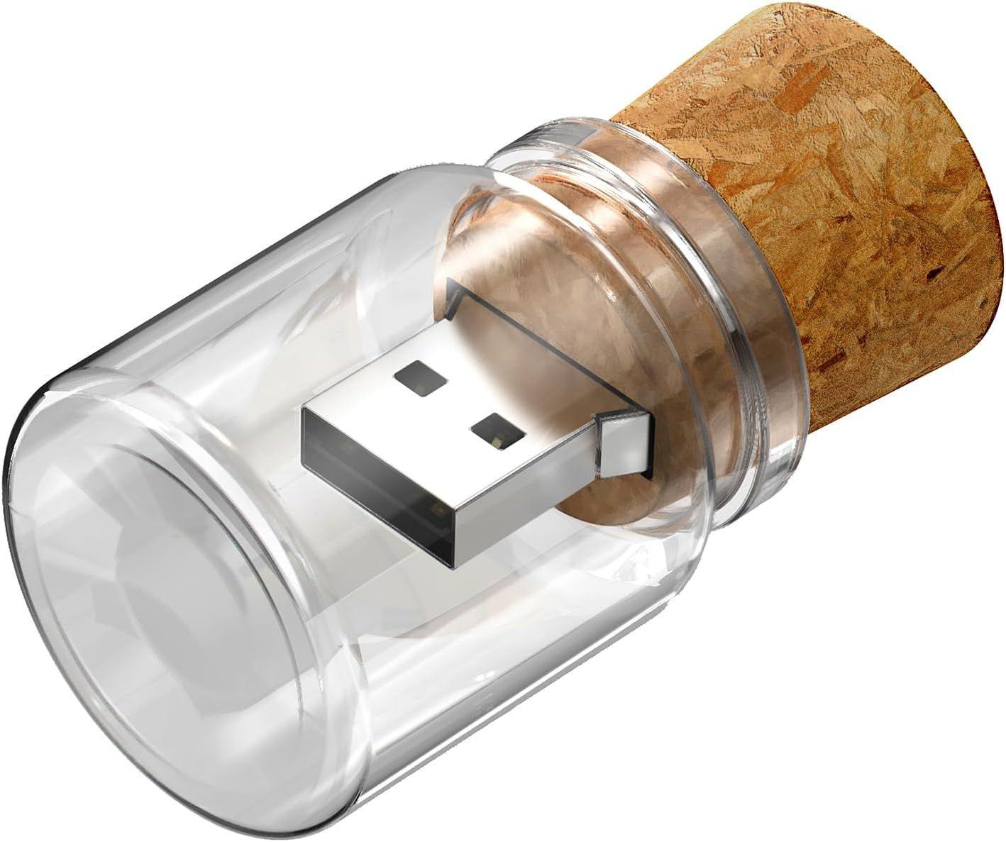 Cl USB 32Go Clef Mignon Bouteille Flash Drive USB 2.0 Stick...