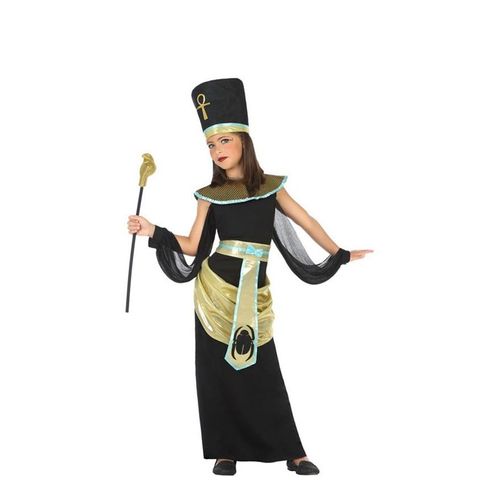D?Guisement D??Gyptienne Noire Pour Fille (Taille 5-6a)