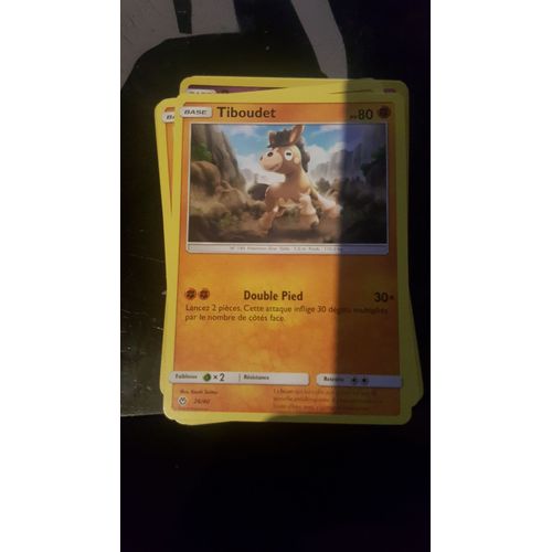 Tiboudet 26/40 Cartes Mc Donald 2018 - Vf