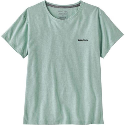 P-6 Logo Responsibili-Tee - T-Shirt Femme Wispy Green Xs - Xs