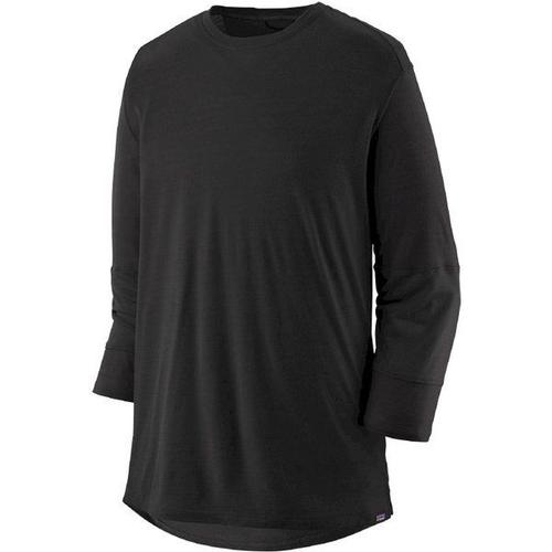 Merino Blend 3/4 Sleeve Bike Jersey - Maillot Vtt Homme Black Xl - Xl