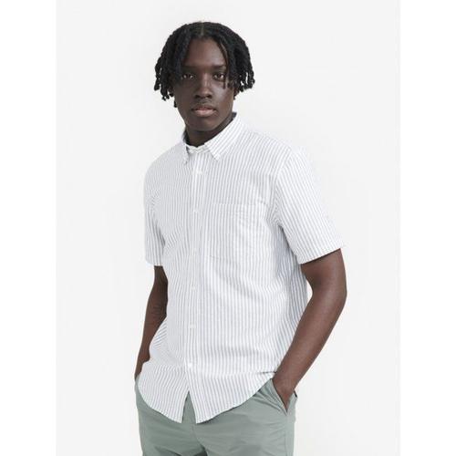 Chemise Rayures Avec Manches Courtes - Chemise Homme Romarin St Xl - Xl