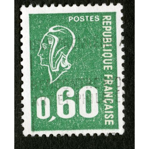 Timbre Oblitéré République Française, Postes, 0.60