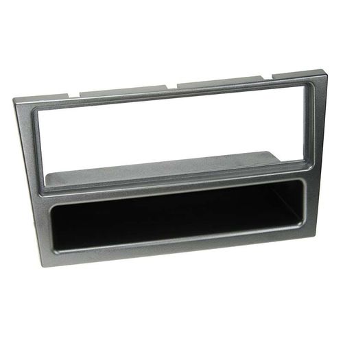 Adaptateur de façade 1-DIN avec vide poche Opel Corsa aluminium