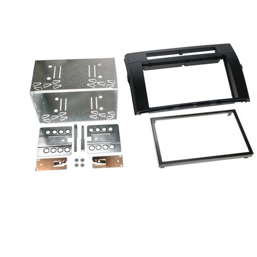 Adaptateur de façade 2-DIN Toyota Corolla Verso 2004 noir