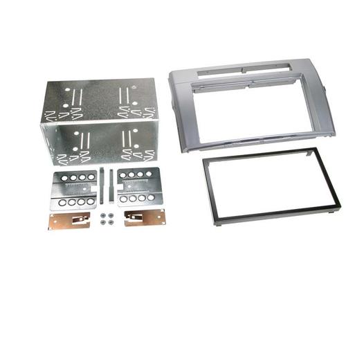 Adaptateur de façade 2-DIN Toyota Corolla Verso 2004 gris