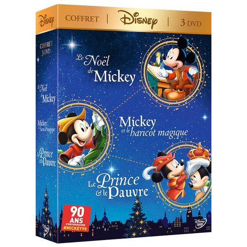 Le Noël De Mickey + Mickey Et Le Haricot Magique + Le Prince Et Le Pauvre - Pack