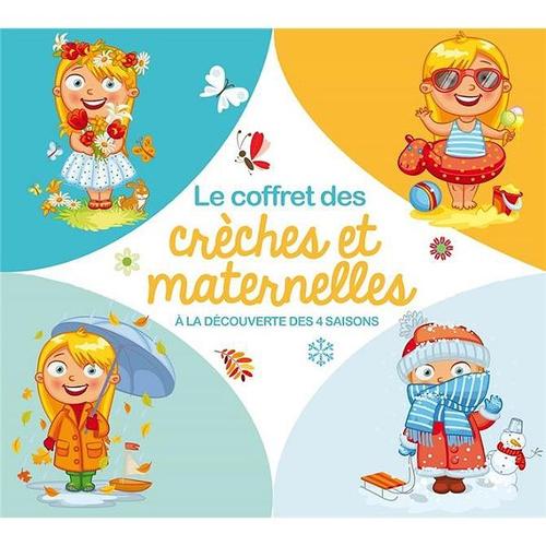 Le Coffret Des Crèches Et Maternelles (4 Saisons)  - Edition 5 Cd Digistar.