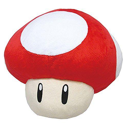 Little Buddy Usa Super Mario Series 11 Large Super Mushroom Pillow Plush