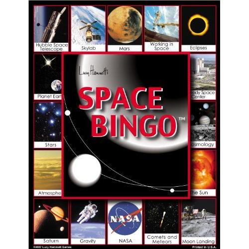 Space Bingo Board Game