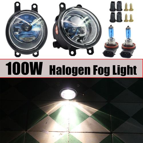 Halogène 100w - Feu Antibrouillard Led Pour Toyota Rav4 Highlander Corolla Camry Venza Tundra Tacoma Yaris Prius, Lumière'oeil Du Diable Drl H11, 12v, 4000lm