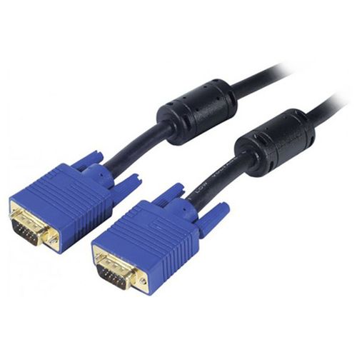 generic Premium - Câble VGA - HD-15 (VGA) (M) pour HD-15 (VGA) (M) - 20 m - noir