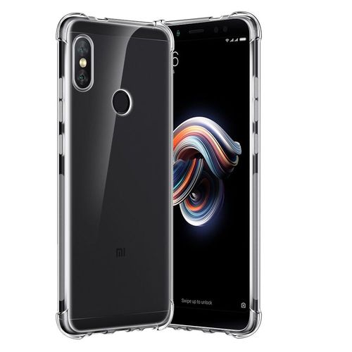 Coque Bumper Transparent Pour Xiaomi Mi A2 - Etui Fin Gel De Protection En Tpu Gel Silicone Invisible Antichoc Slim Avec Bords Renforcés - Accessoires Pochette Xiaomi Mia2 : Exceptional Case