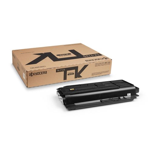 Kyocera Original TK-7125 Toner noir 20.000 Pages pour TASKalfa 3212i