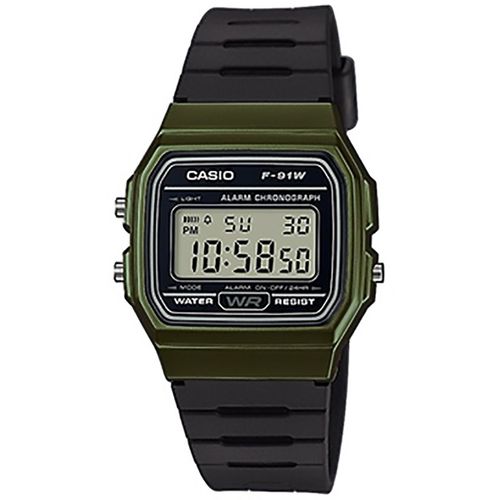 Montre Casio En Résine Noire