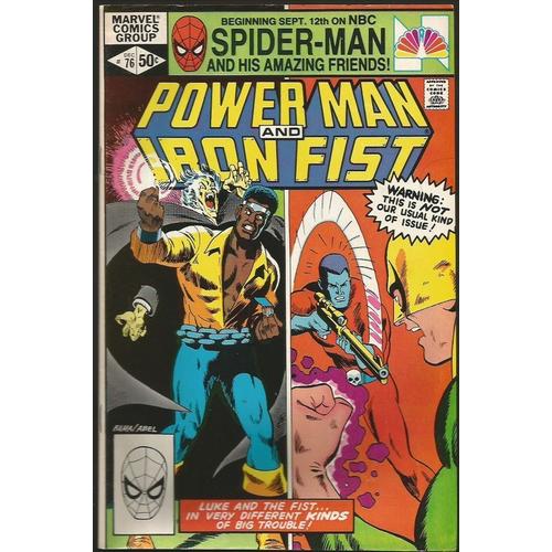 Power Man And Iron Fist # 76 ( V.O. 1981 ) ** Solo Iron Fist Adventure / Mike W. Barr + Chris Claremont **