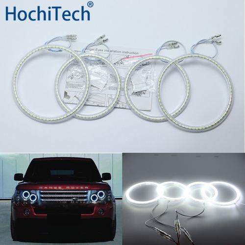 Kit'anneaux De Halo Led Blanc Ultra Lumineux Smd Angel Eyes, Lumière De Jour Drl Pour Land Rover Range Rover L322 Vogue 2003 2009 Lumière Au Xénon