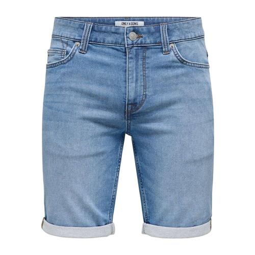 Only & Sons - Shorts > Denim Shorts - Blue