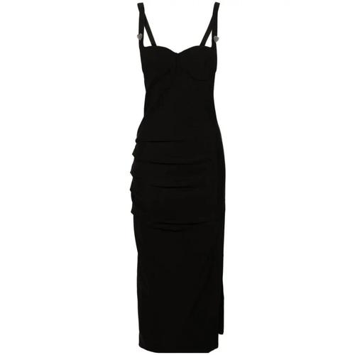 Marco Rambaldi - Dresses > Day Dresses > Midi Dresses - Black