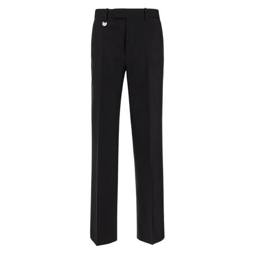 Burberry - Trousers > Wide Trousers - Black