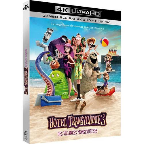 Hôtel Transylvanie 3 : Des Vacances Monstrueuses - 4k Ultra Hd + Blu-Ray