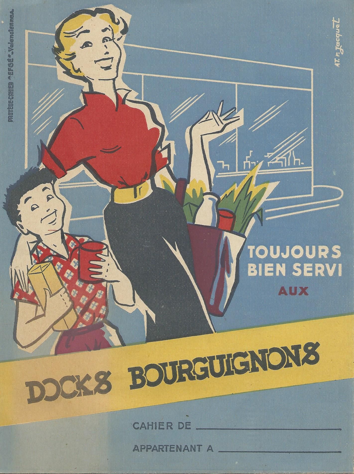 Efgé Ancien protège cahier publicitaire Pastilles Pullmoll 
