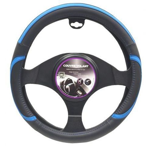Couvre-Volant Bleu Et Noir