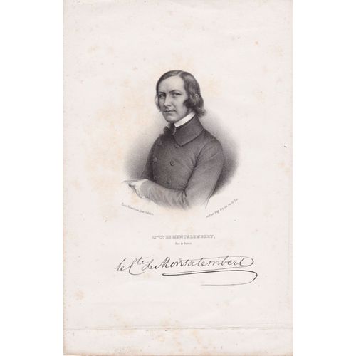 Comte De Montalembert Pair De France