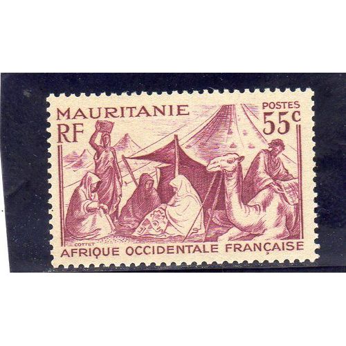Timbre-Poste De Mauritanie (Nomades)