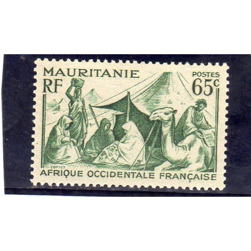 Timbre-Poste De Mauritanie (Nomades)