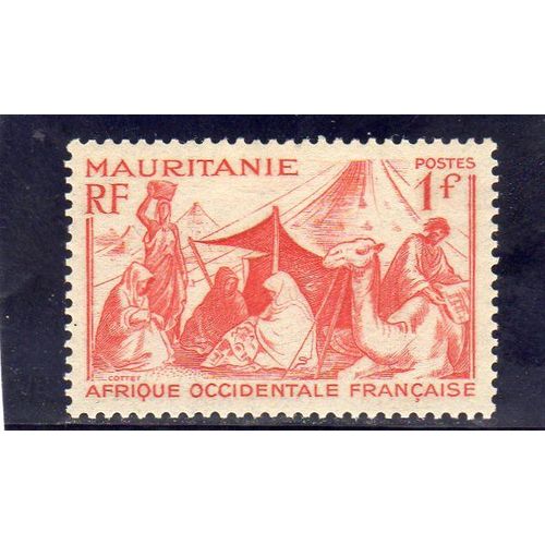 Timbre-Poste De Mauritanie (Nomades)