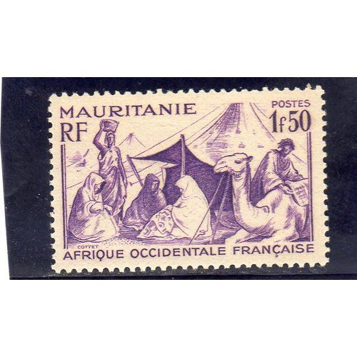 Timbre-Poste De Mauritanie (Nomades)