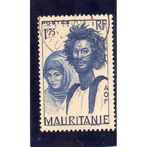 Timbre-Poste De Mauritanie (Couple Maure)