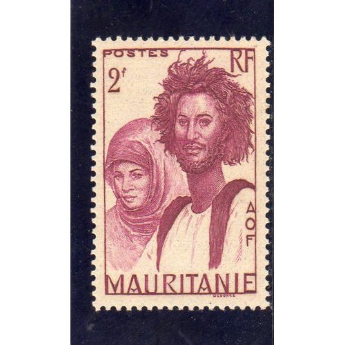 Timbre-Poste De Mauritanie (Couple Maure)