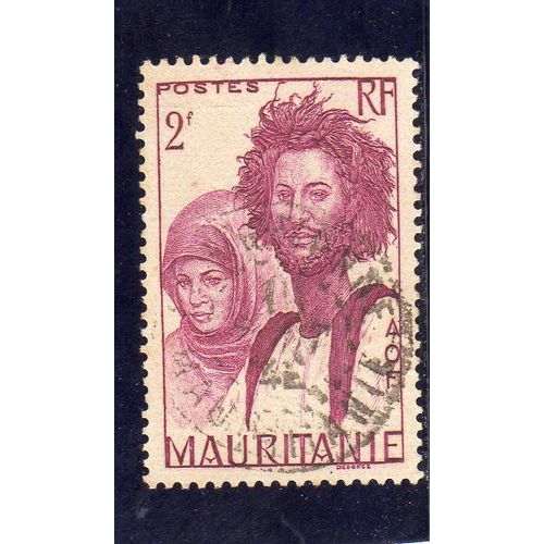 Timbre-Poste De Mauritanie (Couple Maure)