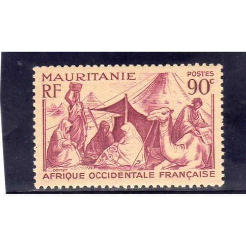 Timbre-Poste De Mauritanie (Nomades)