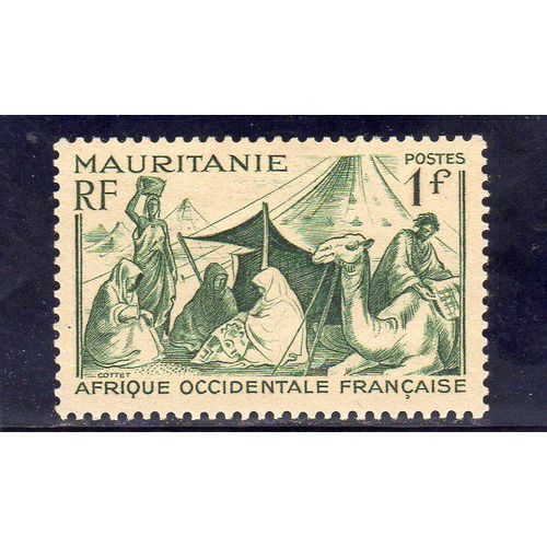 Timbre-Poste De Mauritanie (Nomades)