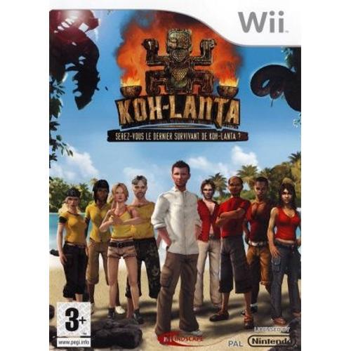 Lot - Koh Lanta - Sur Nintendo Wii + 1 Jeu Pc Neuf (Voir Photos)