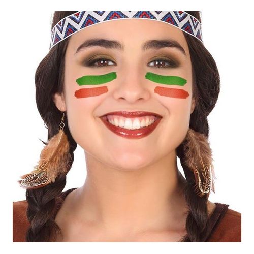 Boucles D?Oreille D?Indienne Avec Plumes