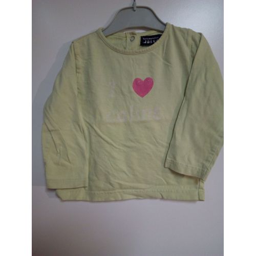 T-Shirt Manches Longues Fille Tout Compte Fait Taille 18 Mois
