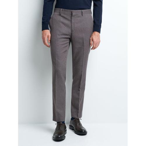 Pantalon Coordonnable Slim Carreaux - Deep Blue - 46