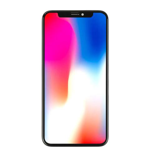 Vitre Tactile + Écran Lcd Assemblé Répartition Pour Iphone X Noir