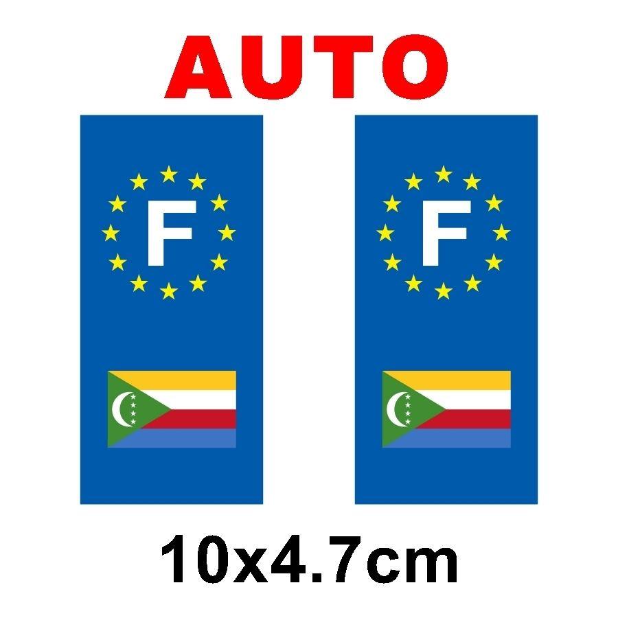 autocollant stickers Drapeau Comores pas cher ·.¸¸ FRANCE STICKERS