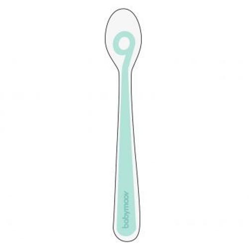 Cuillère Silicone 1er Âge Baby Spoon Azur - Babymoov