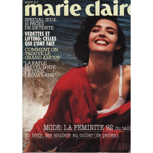 Marie Claire / 08-1992 N°480 : Montserrat Caballé (6p) - L'île De Java (11p)