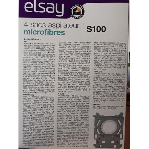 Boîte de 4 sacs aspirateur