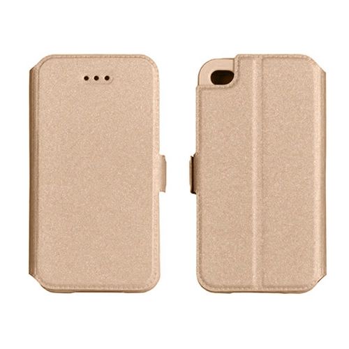 Etui Folio Rabat Pour Sony Ericsson Xperia Z5 Mini De Couleur Or Gold