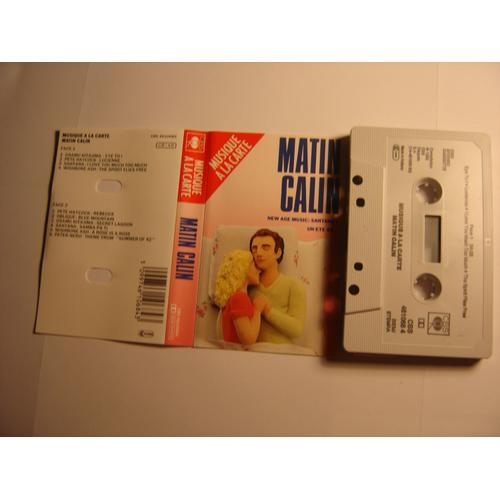 Cassette Audio! Musique A La Carte Matin Calin.