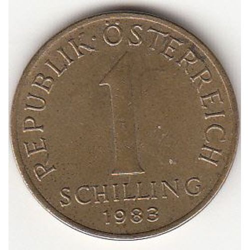 Autriche, 1 Schilling 1983